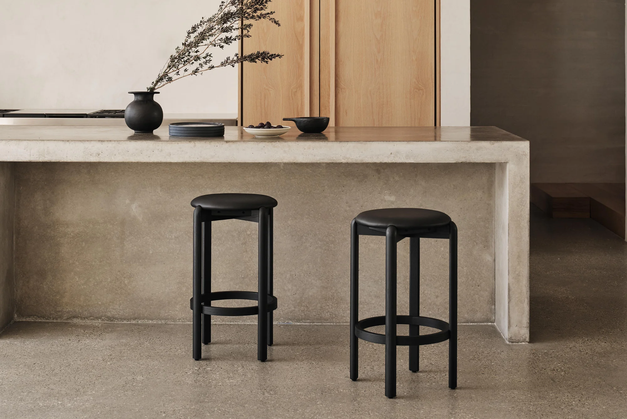 Bellino Backless Bar Stool - Image 4