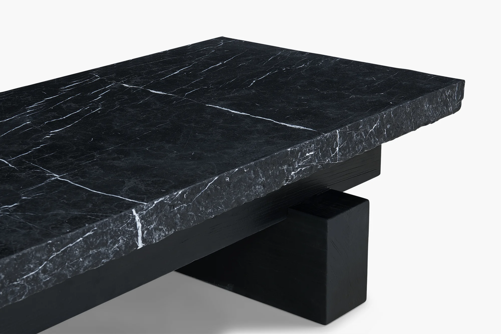 Nero Marquina Rocco Rectangle Coffee Table - Image 9