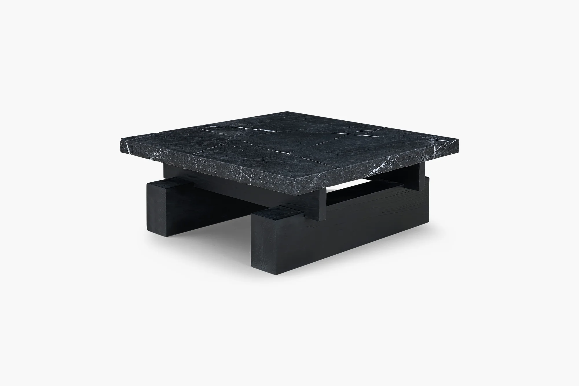 Nero Marquina Rocco Square Coffee Table - Image 3
