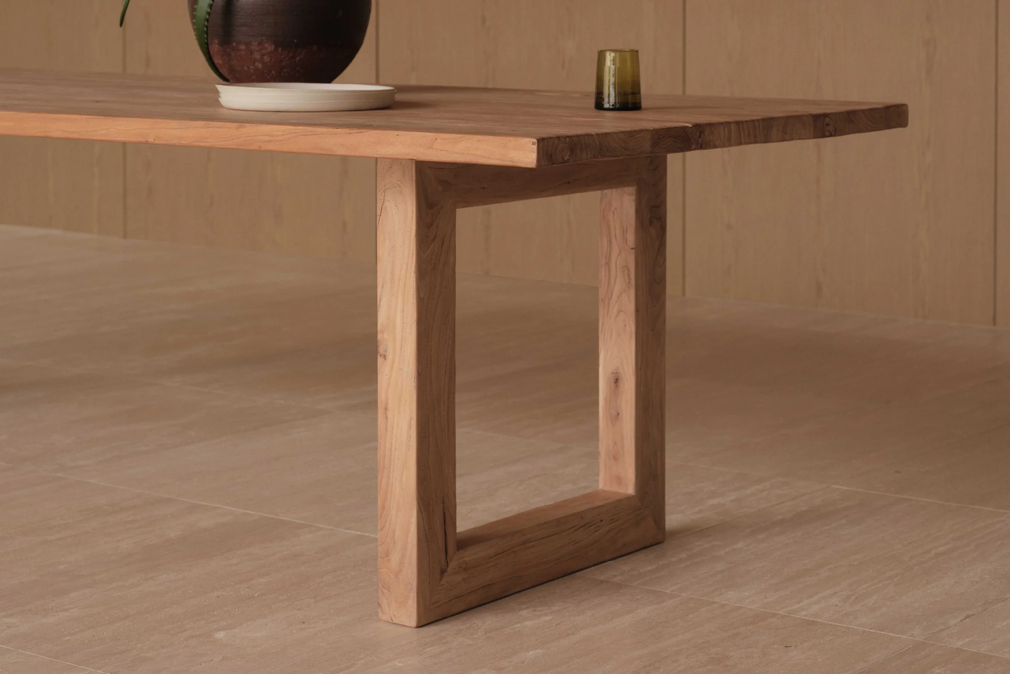 Old Elm Global Rectangular Dining Table - Image 9