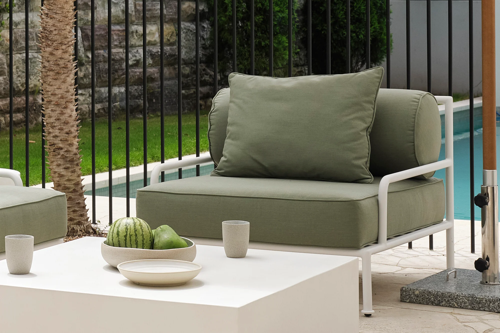 Outdoor Rowe Lounge Chair - Image 6