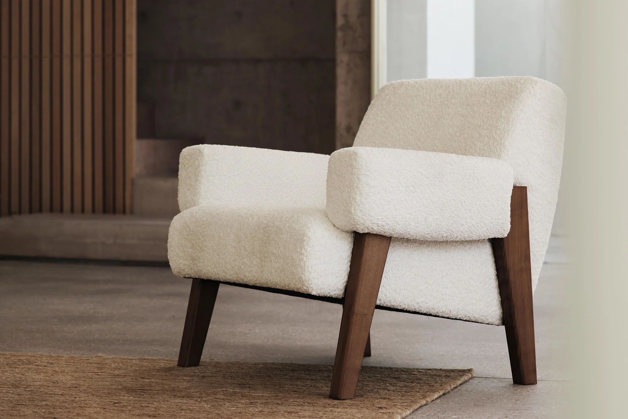 Walnut Fat Cat Armchair - Image 4