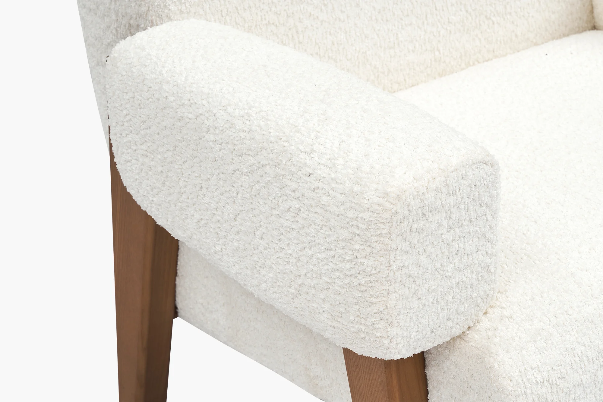 Walnut Fat Cat Armchair - Image 9